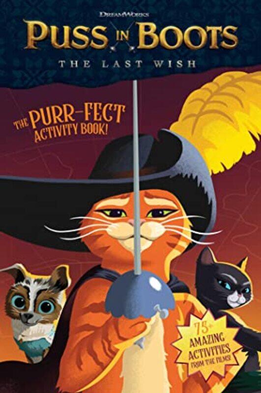 

Puss in Boots: The Last Wish Purr-Fect Activity Book! , Paperback by Crawford, Terrance