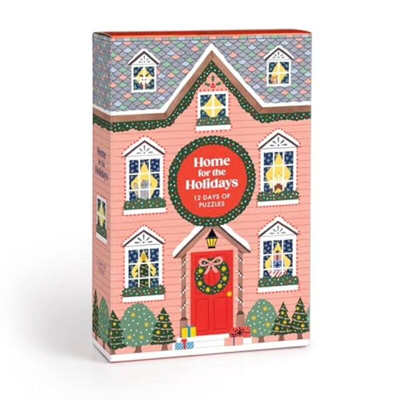 

Home For The Holidays 500Pc Advent Puzzl By Maguire Holly - Hardcover