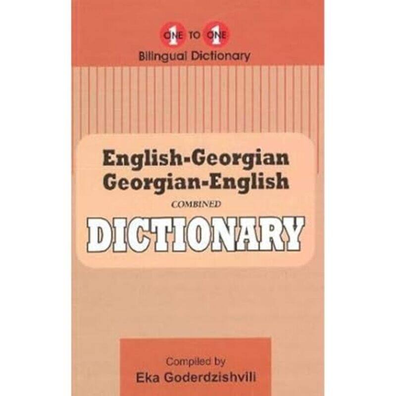 

EnglishGeorgian & GeorgianEnglish OnetoOne Dictionary examsuitable by Anthony MeredithGordon Blackwell-Paperback