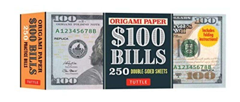 

Origami Paper One Hundred Dollar Bills Origami Paper; 250 Doublesided Sheets Instructions For 4 By Kirschenbaum, Marc Paperback