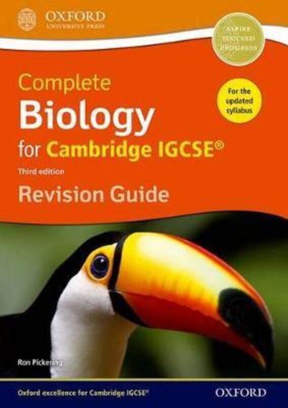 

Complete Biology for Cambridge IGCSE (R) Revision Guide: Third Edition,Paperback,ByPickering, Ron