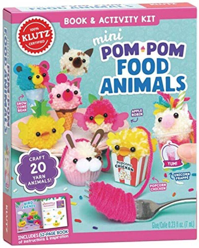

Mini PomPom Food Animals by Editors of Klutz-Paperback