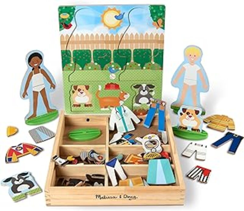 Occupations Magnetic Pretend Play Set By Melissa & Doug -Paperback