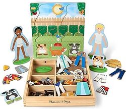 Occupations Magnetic Pretend Play Set By Melissa & Doug -Paperback