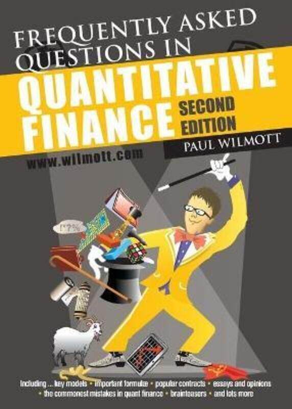 

Frequently Asked Questions in Quantitative Finance 2ed,Paperback,ByWilmott