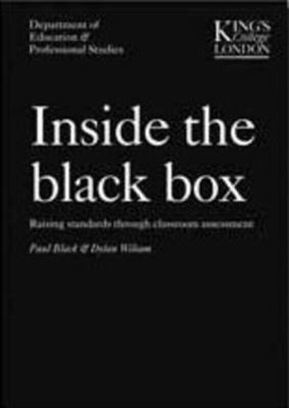 

Inside the Black Box: Raising Standards Through Classroom Assessment: v. 1.paperback,By :Wiliam, Dylan - Black, Paul