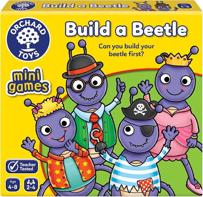 Build A Beetle Mini Game  Paperback