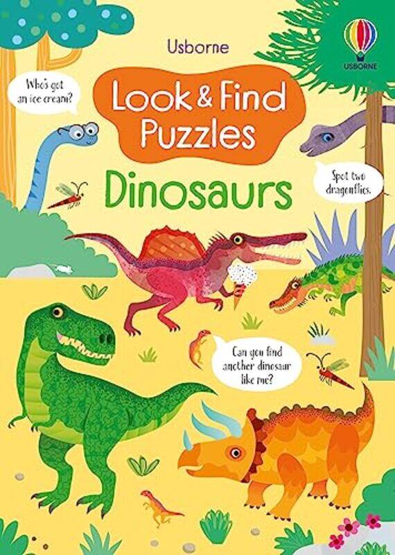 

Look And Find Puzzles Dinosaurs By Kirsteen Robson - Paperback