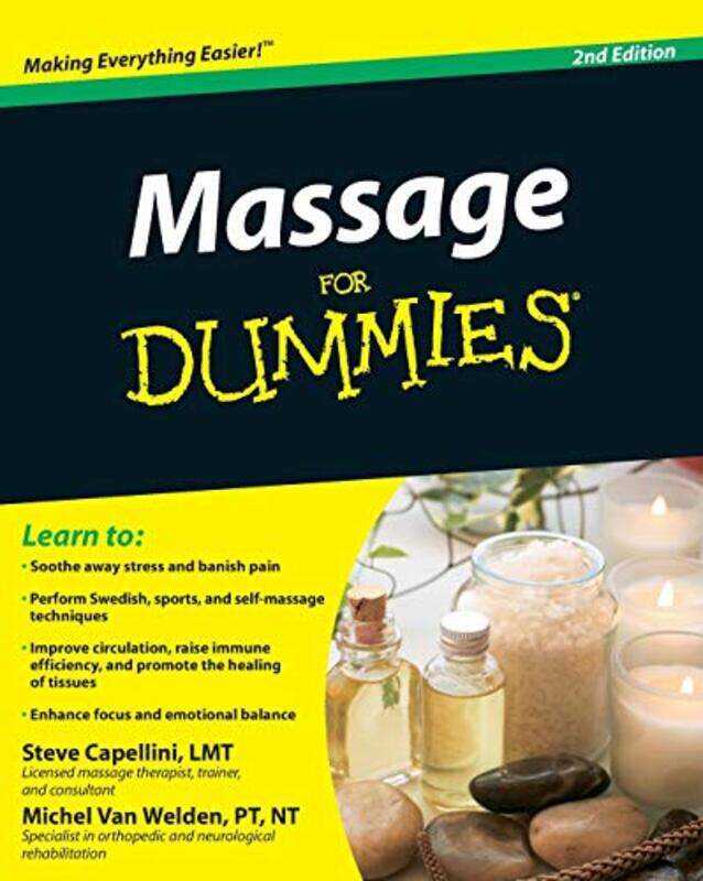 

Massage For Dummies by Mark A McCutcheon-Paperback