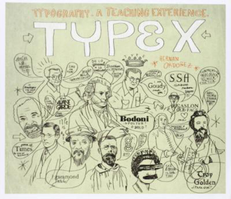 

Typex: Typography: A Teaching Experience, Paperback Book, By: Hernan Ordonez