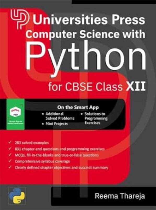 

Computer Science with Python for CBSE Class XII by Robert Colorado State University Carbaugh-Paperback