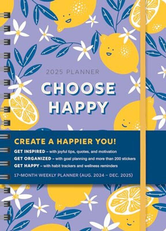 

2025 Choose Happy Planner by Sourcebooks -Other Book Format