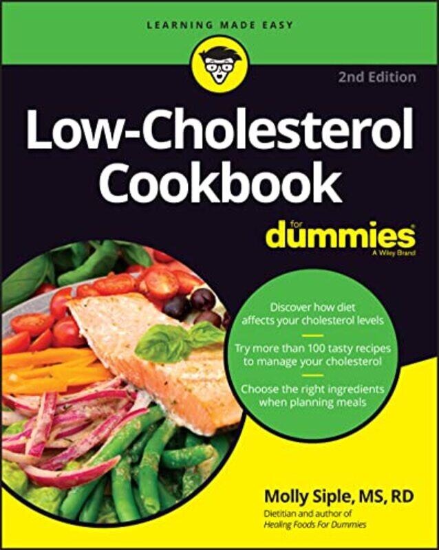 

Low-Cholesterol Cookbook For Dummies, 2nd Edition,Paperback,by:Siple, M