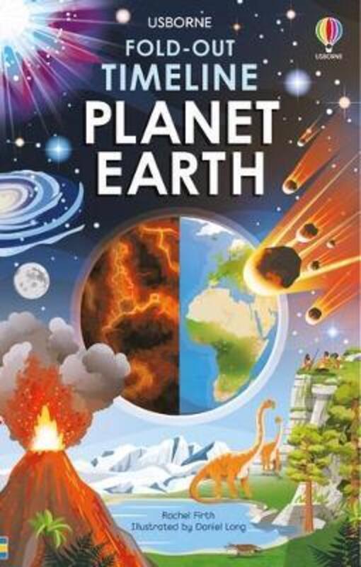 Fold-Out Timeline of Planet Earth, Hardcover Book, By: Rachel Firth