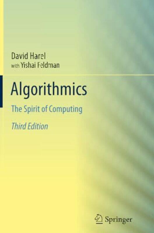 

Algorithmics by David HarelYishai Feldman-Paperback