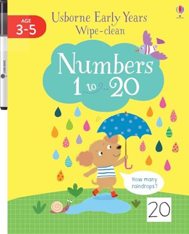 

Early Years Wipeclean Numbers 1 To 20, Paperback by Busby, Ailie - Greenwell, Jessica