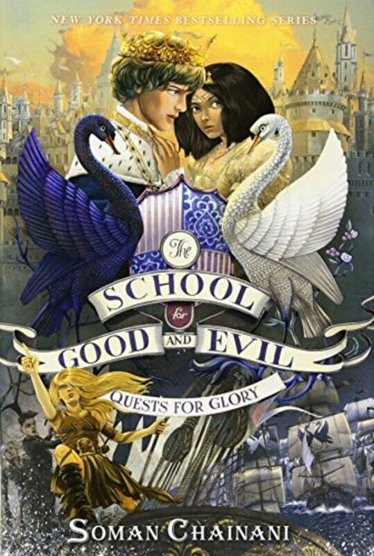 

The School For Good And Evil 4 Quests For Glory by Soman Chainani-Hardcover