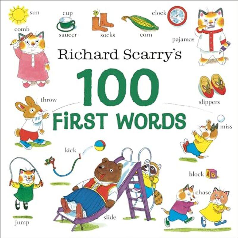 

R Scarrys 100 First Words By Scarry Richard - Hardcover