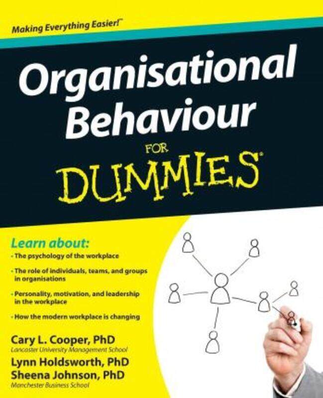 

Organisational Behaviour For Dummies,Paperback,ByCooper