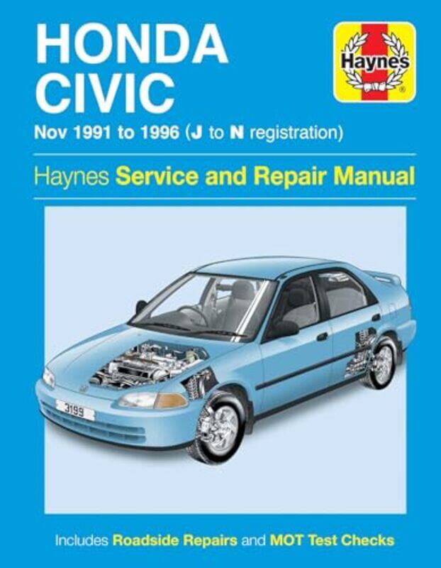 

Honda Civic 9196 by Haynes Publishing-Paperback