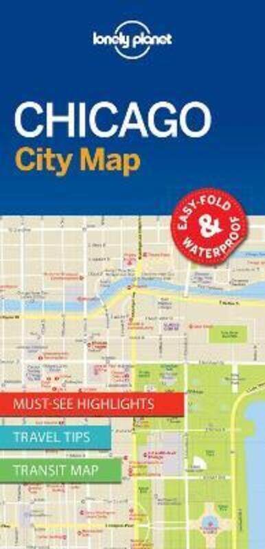 

Lonely Planet Chicago City Map,Paperback,ByLonely Planet