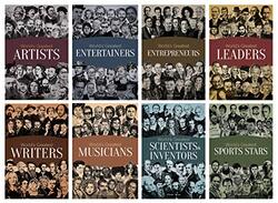 Worlds Greatest Library : A Collection of 200 Inspiring Personalities (Box Set of 8 Biographies) , Paperback by Wonder House Books