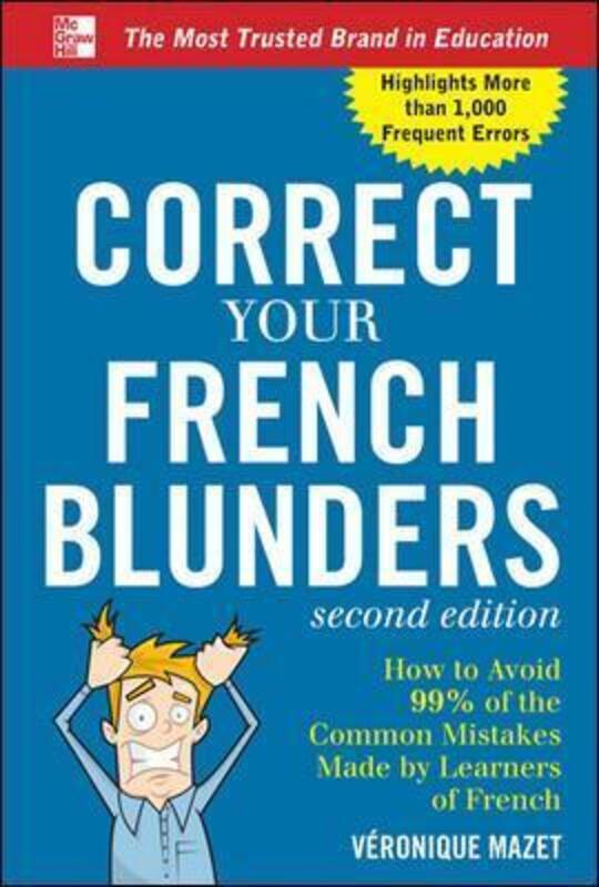 Correct Your French Blunders.paperback,By :Veronique Mazet