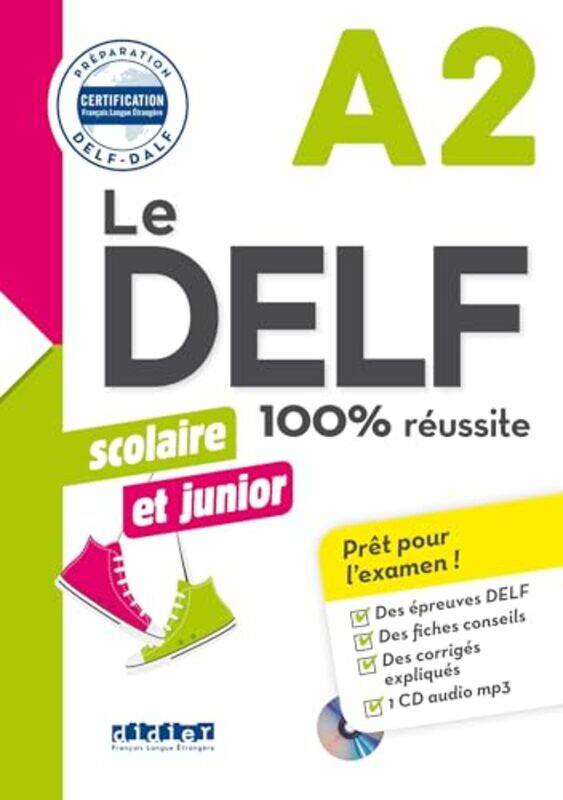 

Le Delf Scolaire Et Junior A2 100% Reussite Edition 20172018 Livre Cd Mp3 by Girardeau/Rabin - Paperback