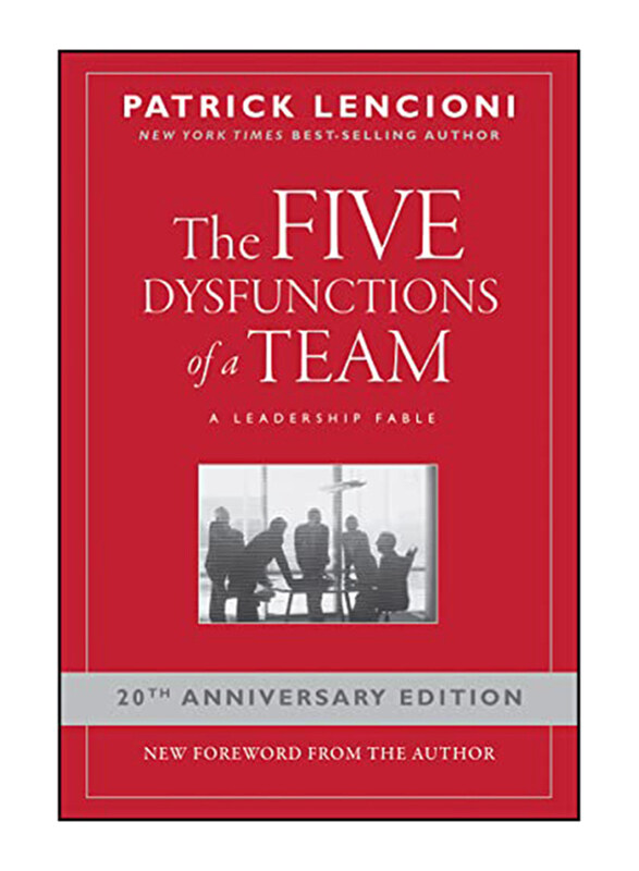 

Five Dysfunctions Of A Team, Hardcover Book, By: Lencioni Patrick M