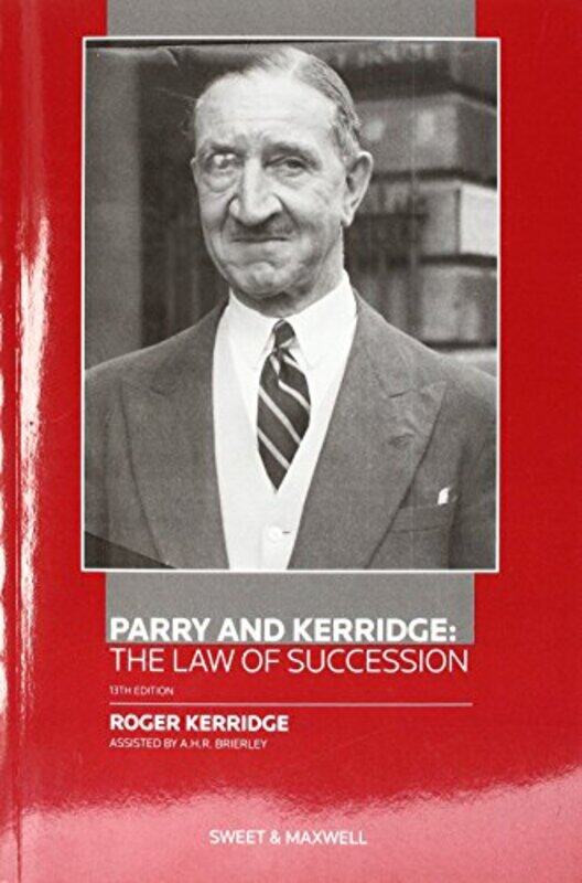 

Parry and Kerridge The Law of Succession by Monica Karlsson-Paperback