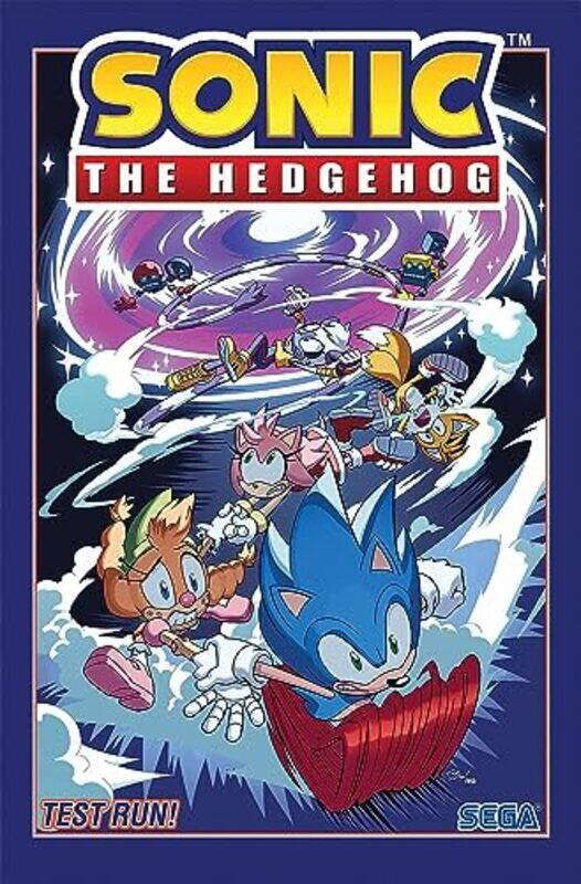 

Sonic The Hedgehog Vol 10 Test Run By Stanley Evan Thomas Adam Bryce Paperback