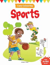 Little Artist Series Sports: Copy Colour Books, Paperback Book, By: Wonder House Books