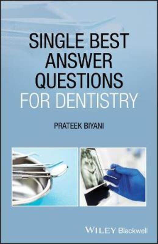 

Single Best Answer Questions for Dentistry.paperback,By :Prateek Biyani