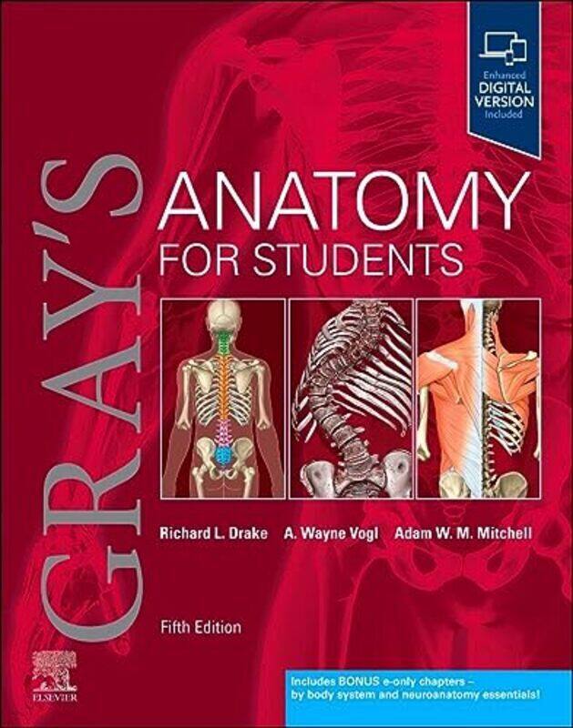 

Grays Anatomy For Students By Drake, Richard L. Paperback