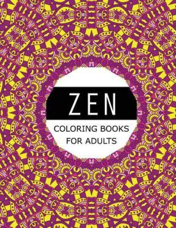 

Zen Coloring Books For Adults,Paperback,ByMindfulness Publishing