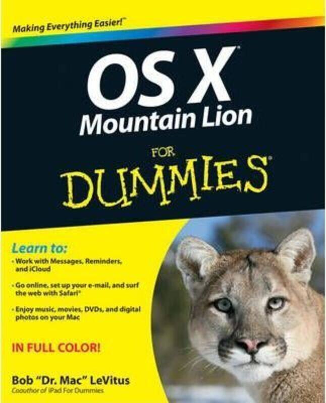 

OS X Mountain Lion For Dummies, Paperback Book, By: Bob LeVitus