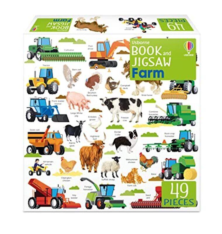 

Usborne Book And Jigsaw Farm by Dyson, Nikki - Antonini, Gabriele - Nolan, Kate Paperback
