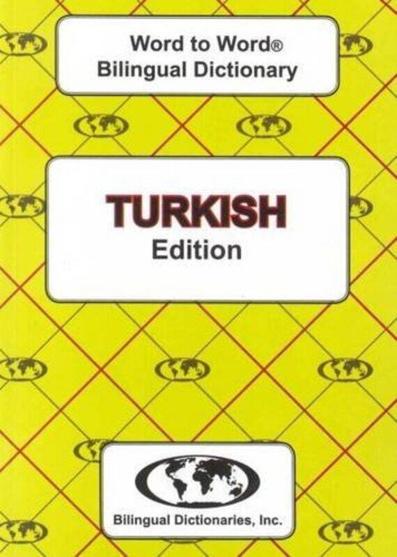 

English-Turkish & Turkish-English Word-to-Word Dictionary,Paperback,by:Sesma, C.