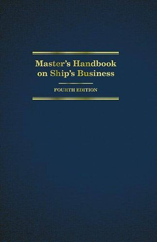 

Masters Handbook on Ships Business by Patrick Sean Quinn-Hardcover