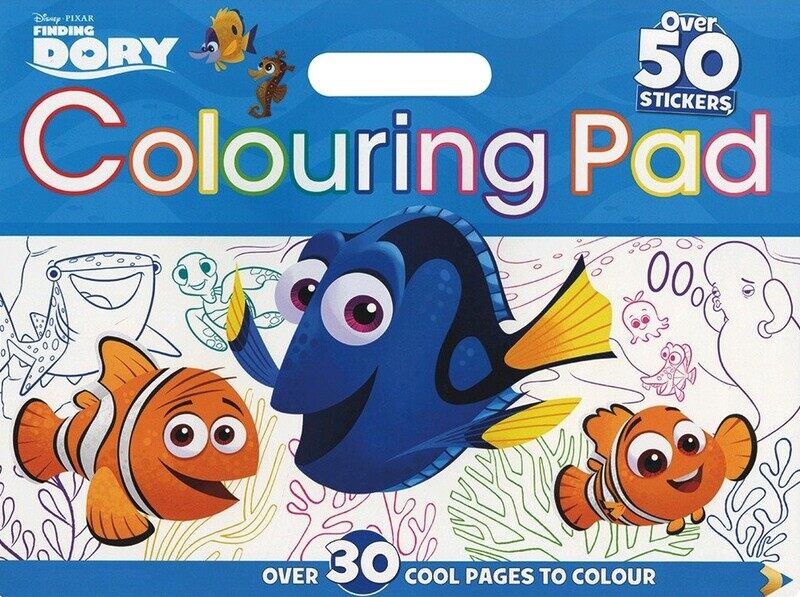 

Finding Dory: Colouring Pad, Paperback Book, By: Parragon Books