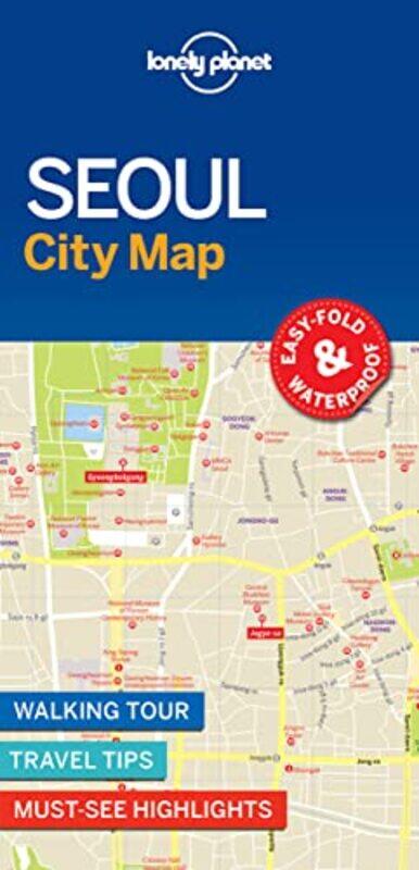 

Lonely Planet Seoul City Map,Paperback by Lonely Planet