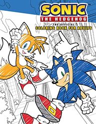 Sonic The Hedgehog The Official Adult Coloring Book By Insight Editions Paperback
