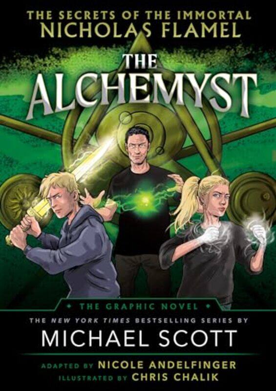 

The Alchemyst The Secrets of the Immortal Nicholas Flamel Graphic Novel by Michael ScottChris Chalik-Paperback