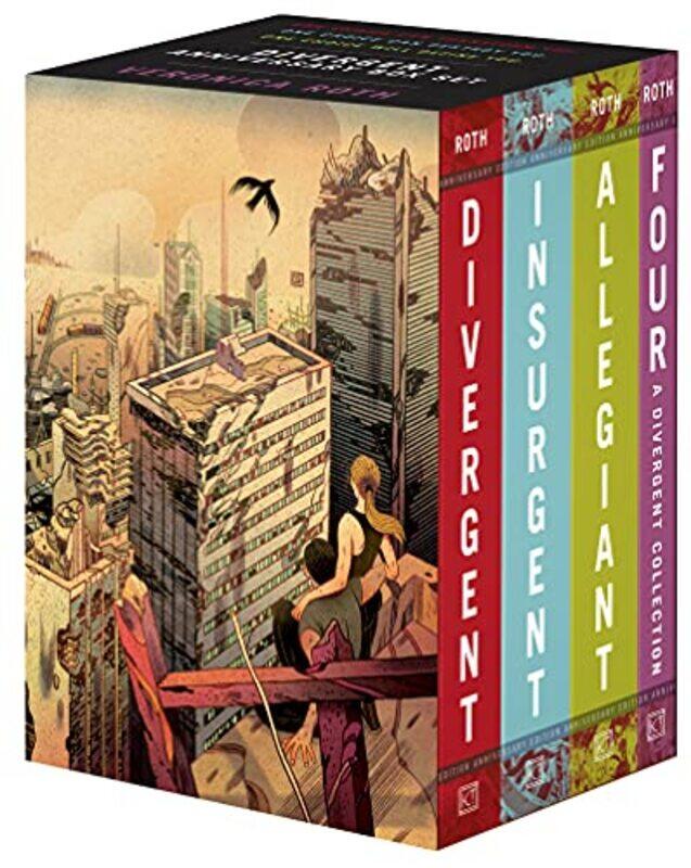 

Divergent Anniversary 4Book Box Set by Veronica Roth-Paperback