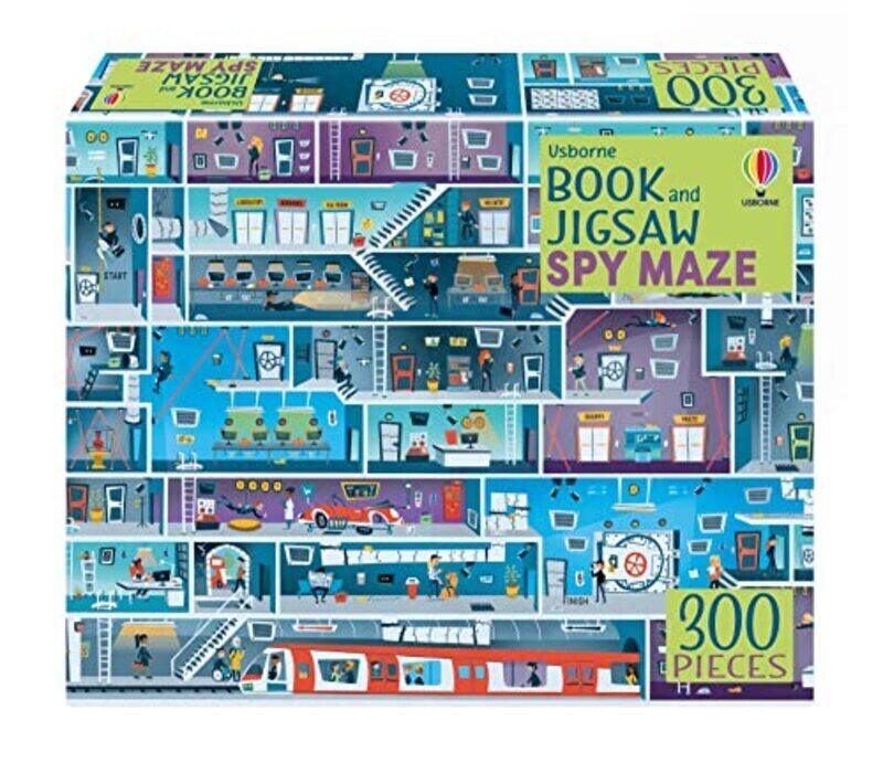 

Usborne Book And Jigsaw Spy Maze By Kate Nolansam Smith - Paperback