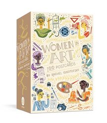 Women in Art 100 Postcards by Ignotofsky, Rachel Paperback