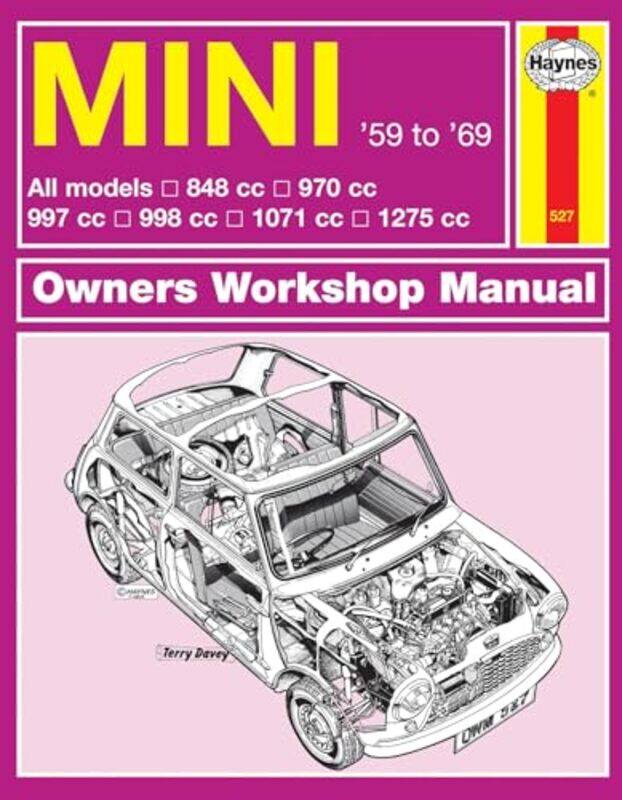 

Mini 1959 1969 Haynes Repair Manual by Haynes Publishing-Paperback