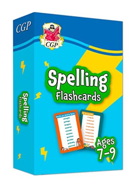 

New Spelling Flashcards For Ages 7-9 By Cgp Books - Cgp Books Paperback