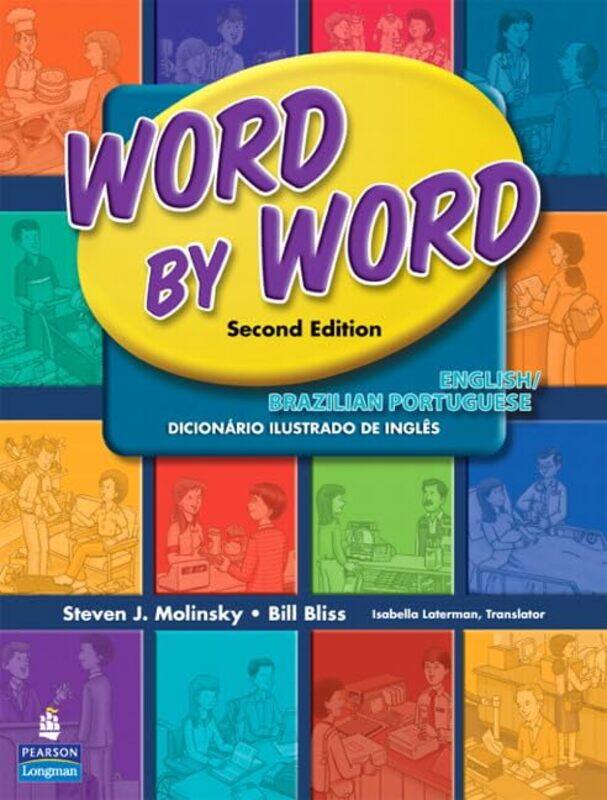 

Word by Word Picture Dictionary EnglishBrazilian Portuguese Edition-Paperback