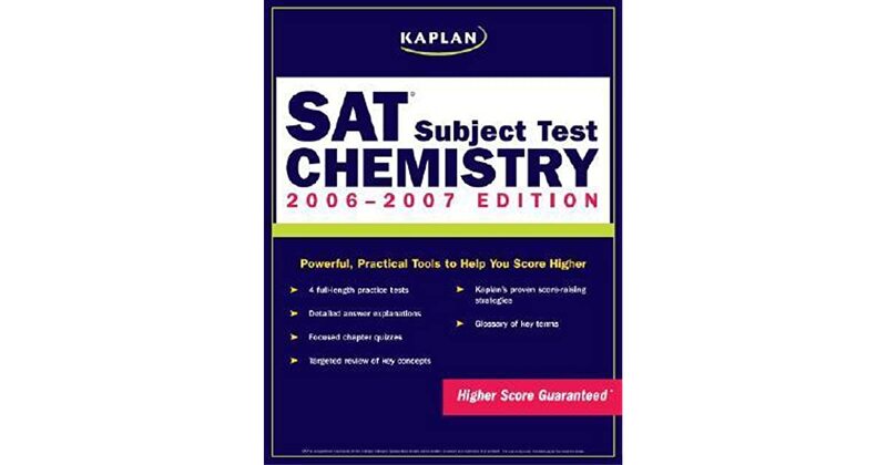 Kaplan SAT Subject Test: Chemistry 2006-2007 (Kaplan Sat Subject Test. Chemistry), Hardcover Book, By: Claire Aldridge